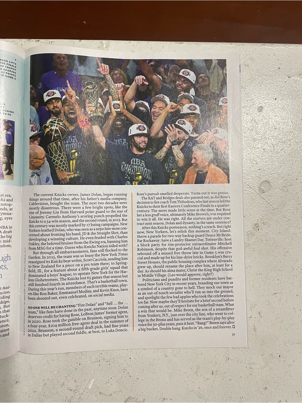 NBA Magazines with Red, Orange, Black Covers - Picture 4 of 5